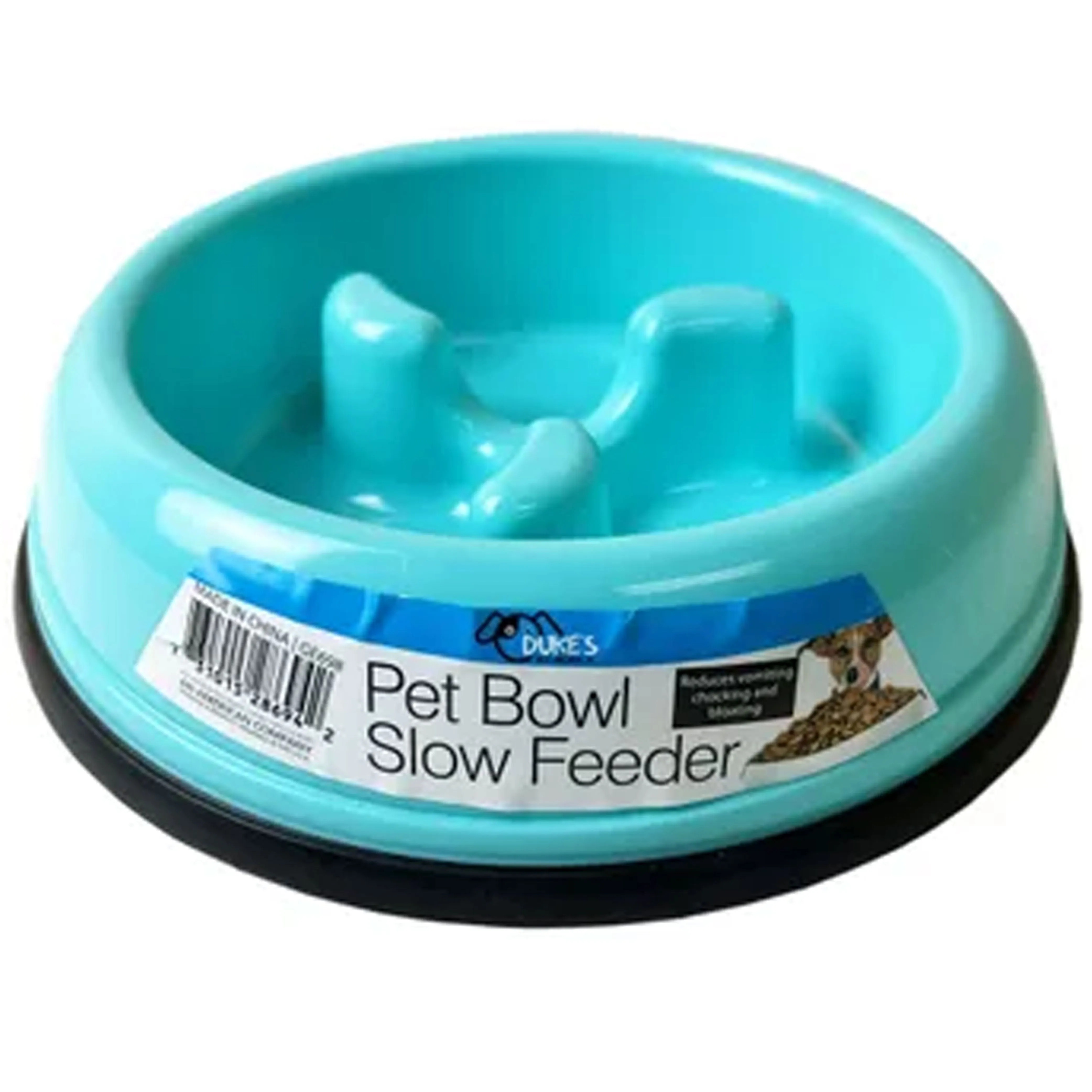 2 Dog Bowl Slow Feeder Anti Bloat No Gulp Puppy Pet Cat Interactive Feeding Tray