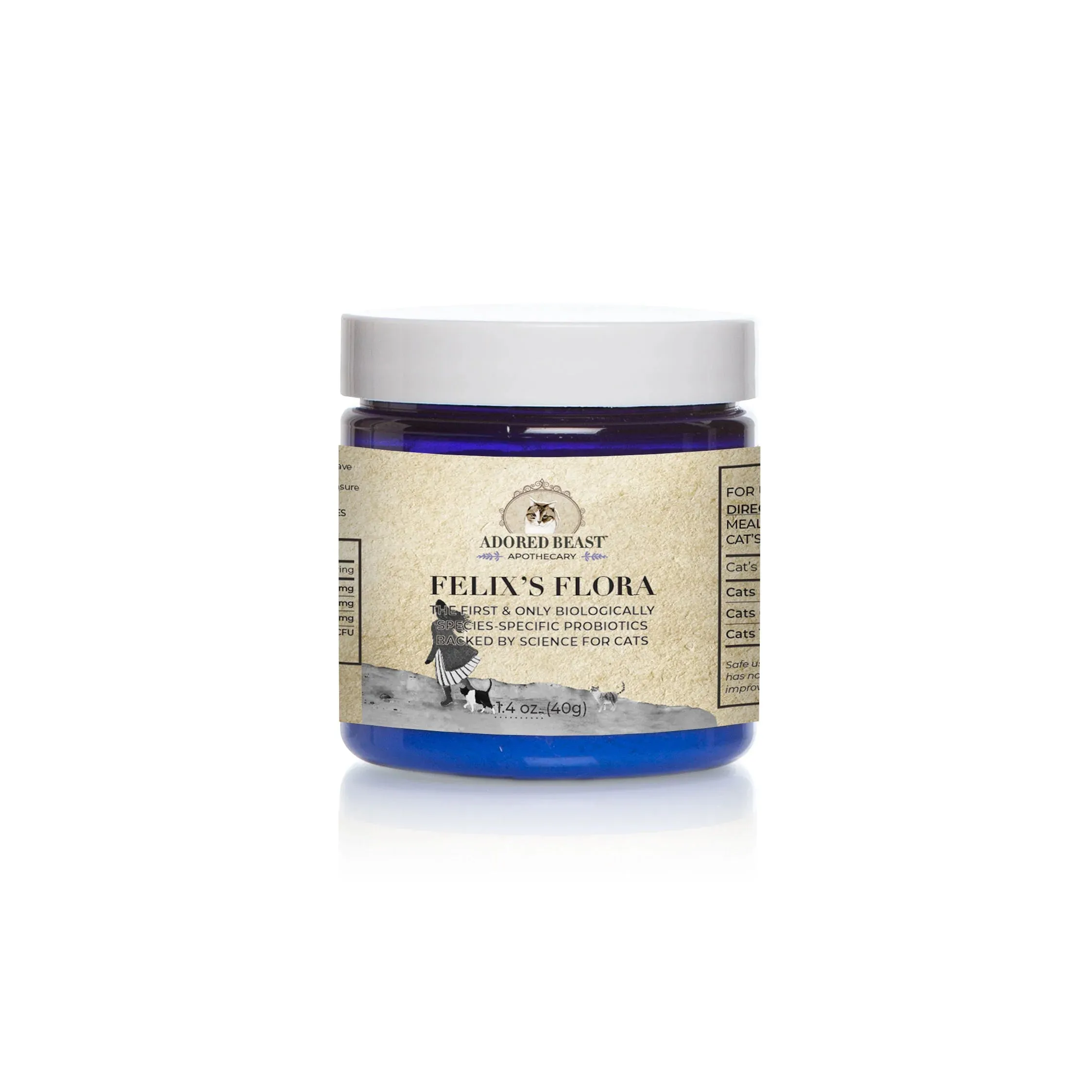 Adored Beast Felix's Flora - Probiotics for Cats