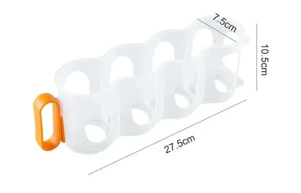 Aufbewahrungsbox fr Kchenkhlschrank, transparente gekhlte Bier- und Coladosen, Space Can Organizer Aufbewahrungsbox