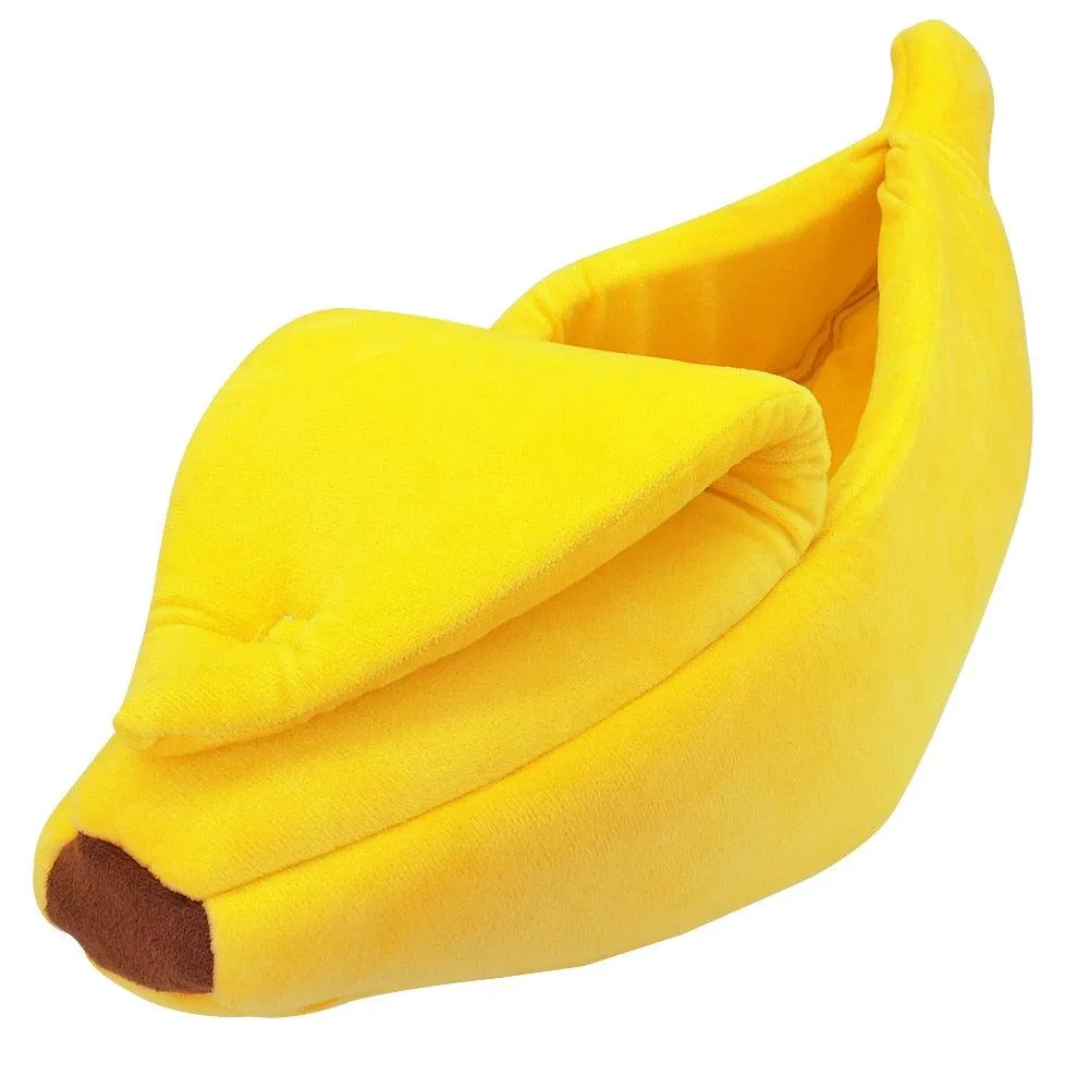 Banana Shaped Bed for Cats