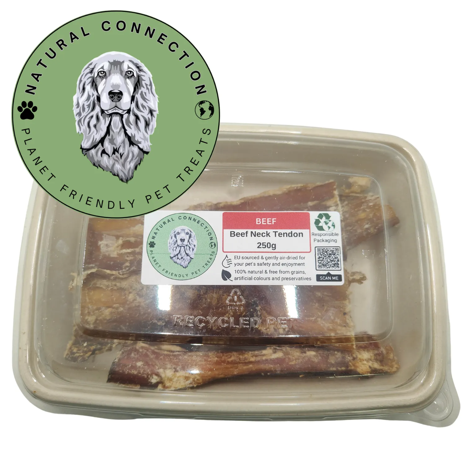 Beef Neck Tendon | Delicious, Tough Chewy Dog Treats by Natural Connection