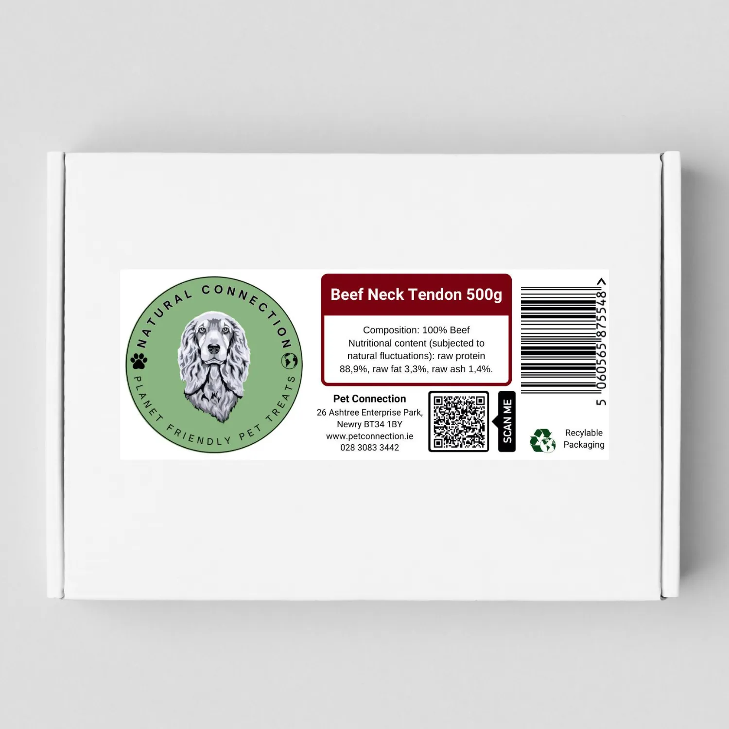 Beef Neck Tendon | Delicious, Tough Chewy Dog Treats by Natural Connection