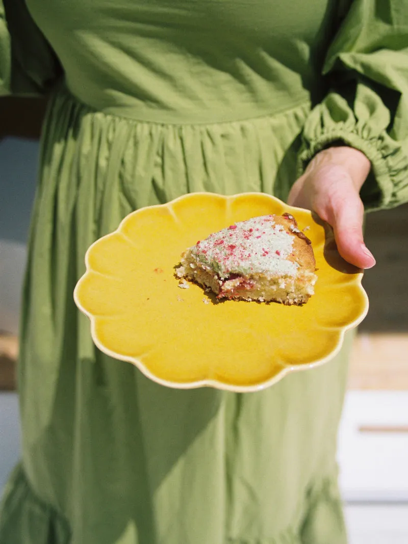 Coconut Raspberry Kaffir Lime Cake Kit