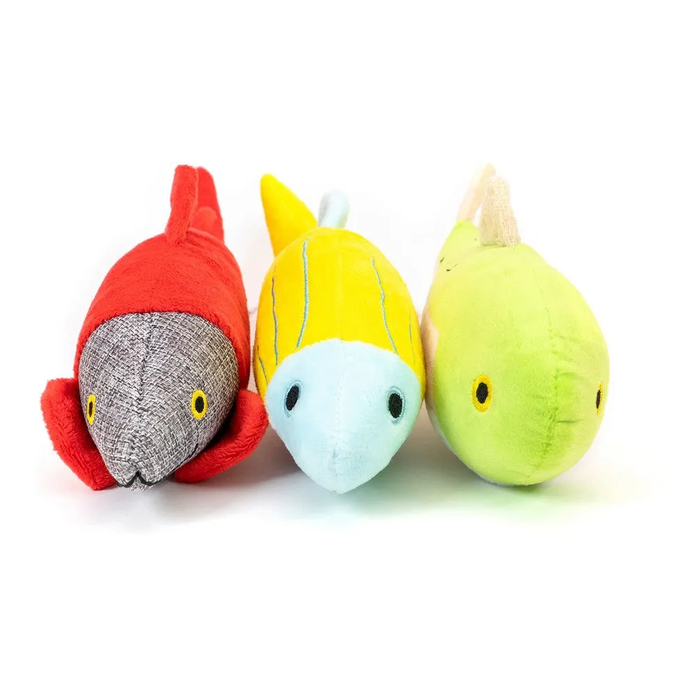 Dog Toy Gloria Pitusa Fish Polyester Eva Rubber Polypropylene