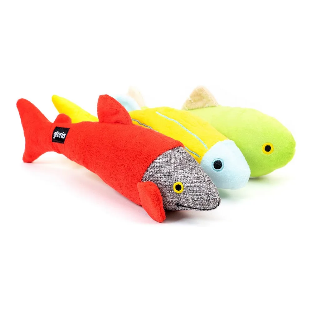 Dog Toy Gloria Pitusa Fish Polyester Eva Rubber Polypropylene