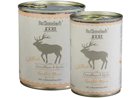 Dr Clauder's BARF Dog Complete Venison 400g