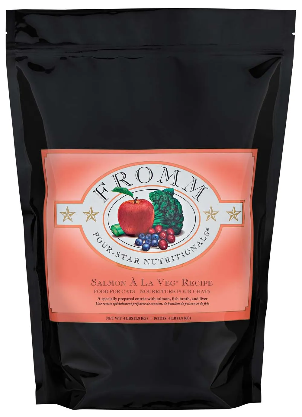 Fromm Four-Star Salmon À La Veg® Recipe Cat Food