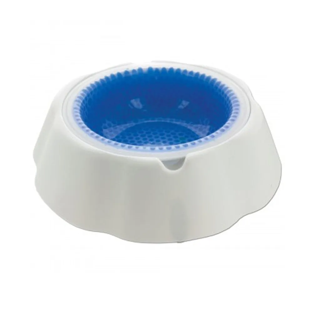Frosty Pet Dog Bowl Stays Cool for 8 Hour Dog Drinking Dish Ice Water Summer Hot