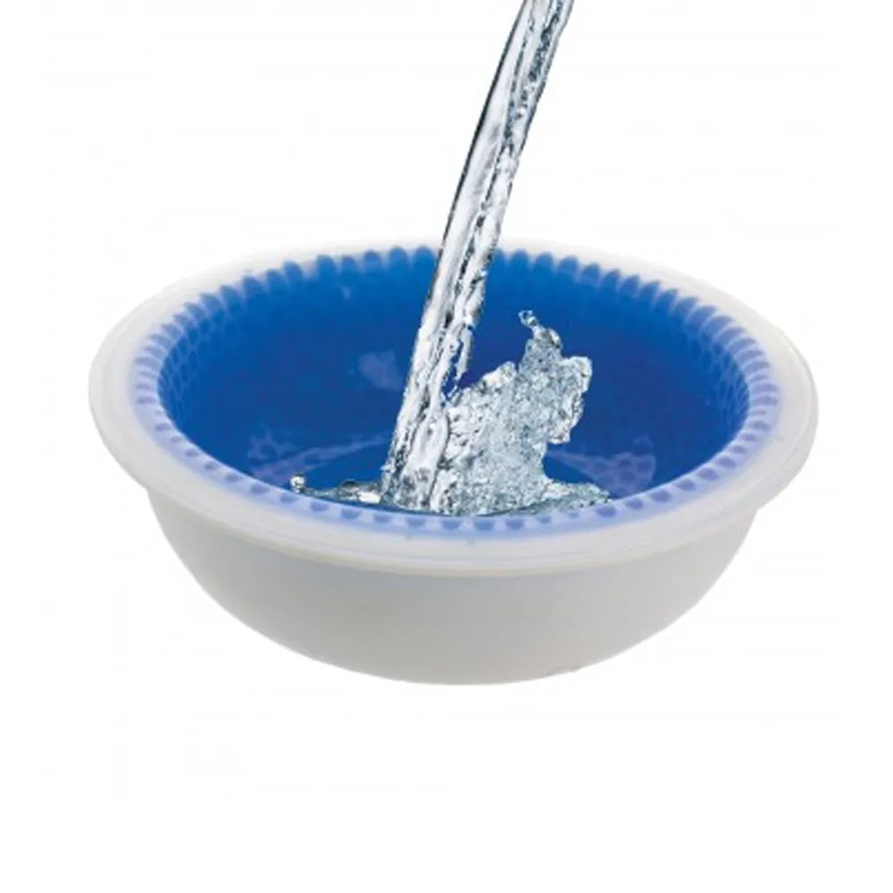 Frosty Pet Dog Bowl Stays Cool for 8 Hour Dog Drinking Dish Ice Water Summer Hot