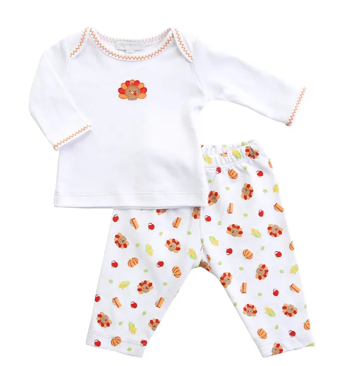 Gobble Til You Wobble Printed Pant Set