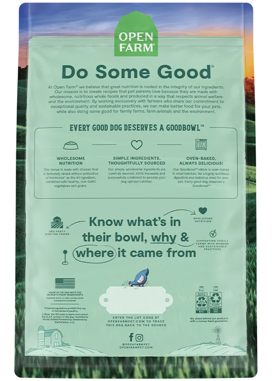 Goodbowl™ Harvest Chicken & Brown Rice Recipe for Dogs