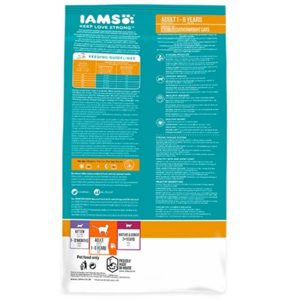 Iams ProActive Health Weight Control Roast Chicken Dry Cat Food