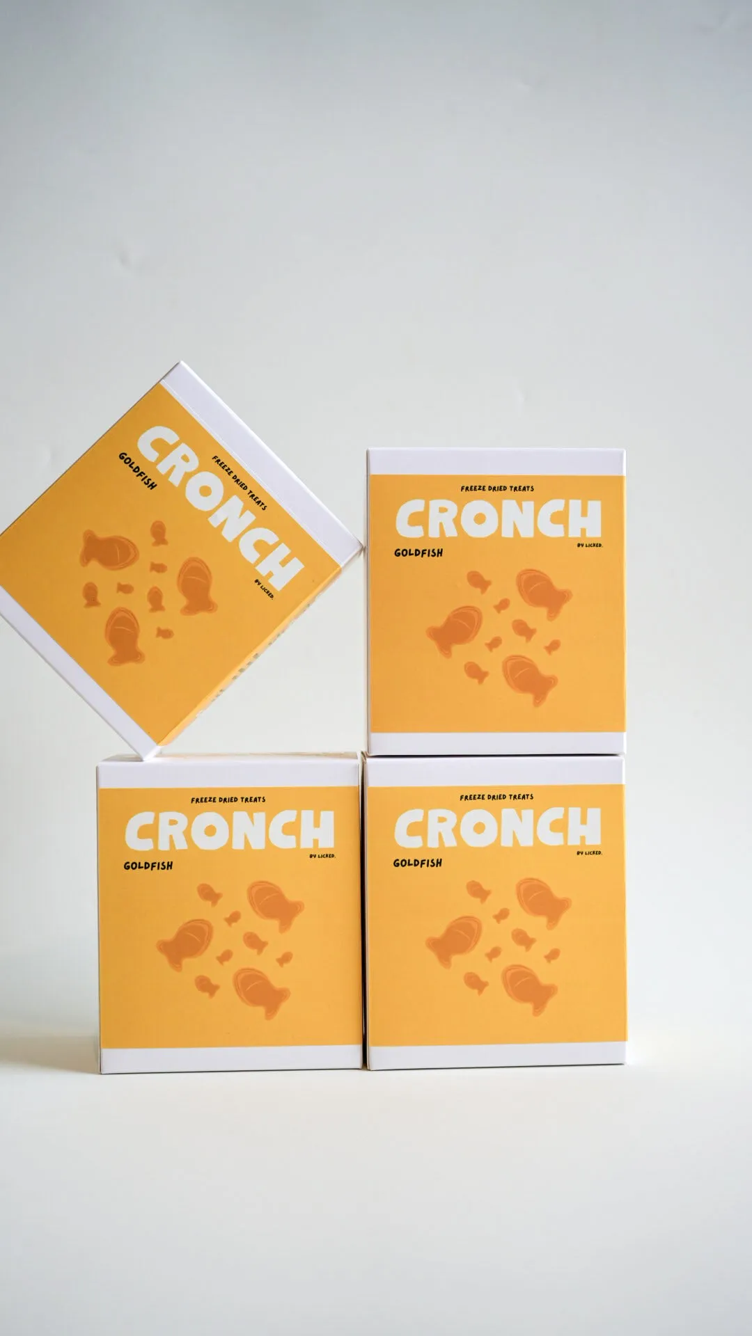 Licked CRONCH Freeze Dried Dog & Cat Treats (Goldfish)