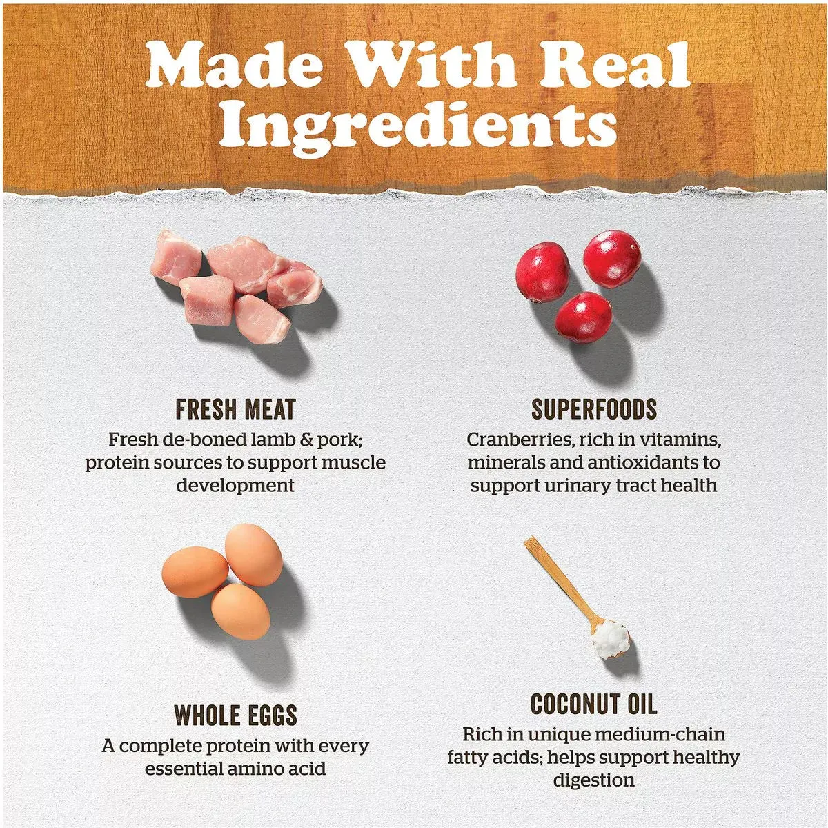 Now Fresh - Grain Free Red Meat Recipe Adult Dog Food - Lamb & Pork