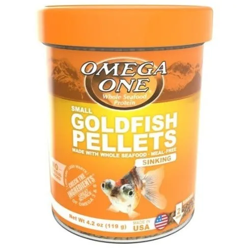 Omega One Sinking Goldfish Pellets; Small