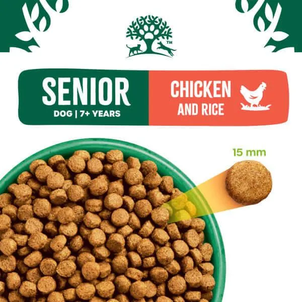 Senior Chicken & Rice Dry Dog Food