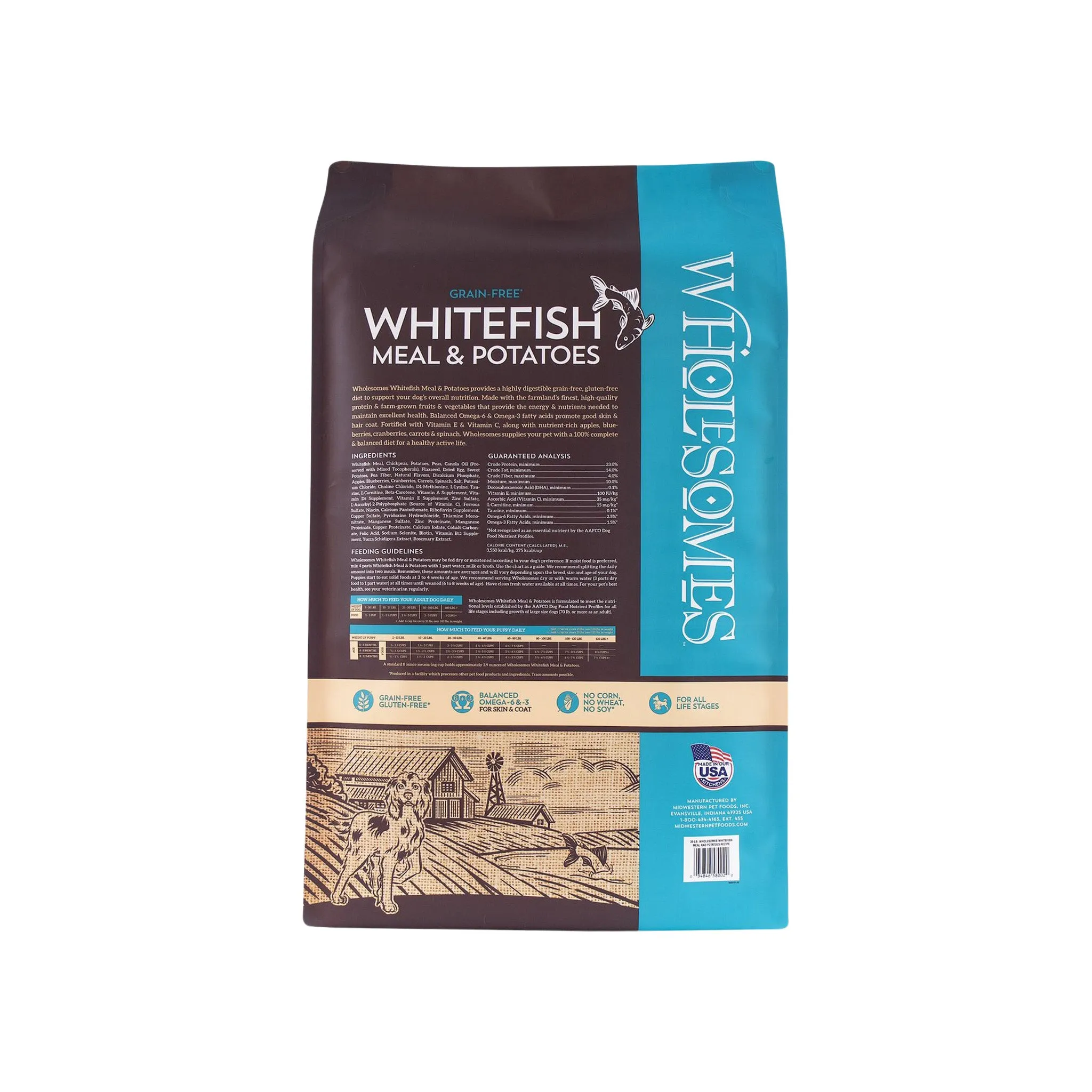 Wholesomes Adult Grain-Free Dry Dog Food
